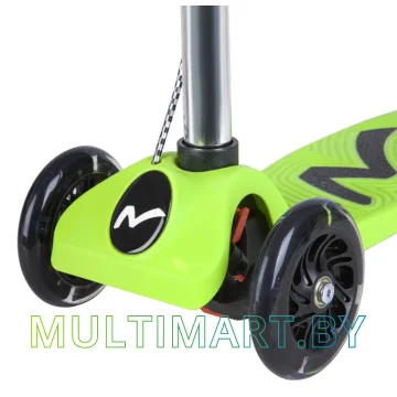 Самокат Novatrack Rainbow Start Brake 120B.RAINBOW.GN8 (зеленый, 2018) картинка 4